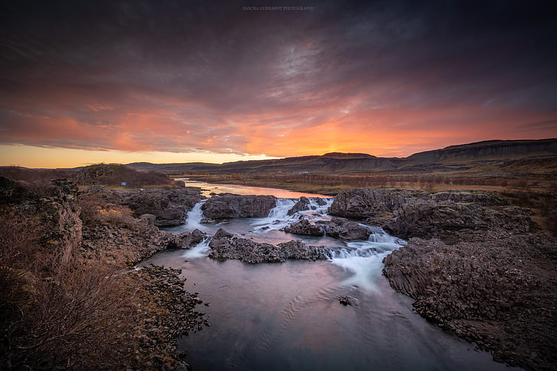 Glanni Iceland Sunrise , iceland, sunrise, nature, HD wallpaper