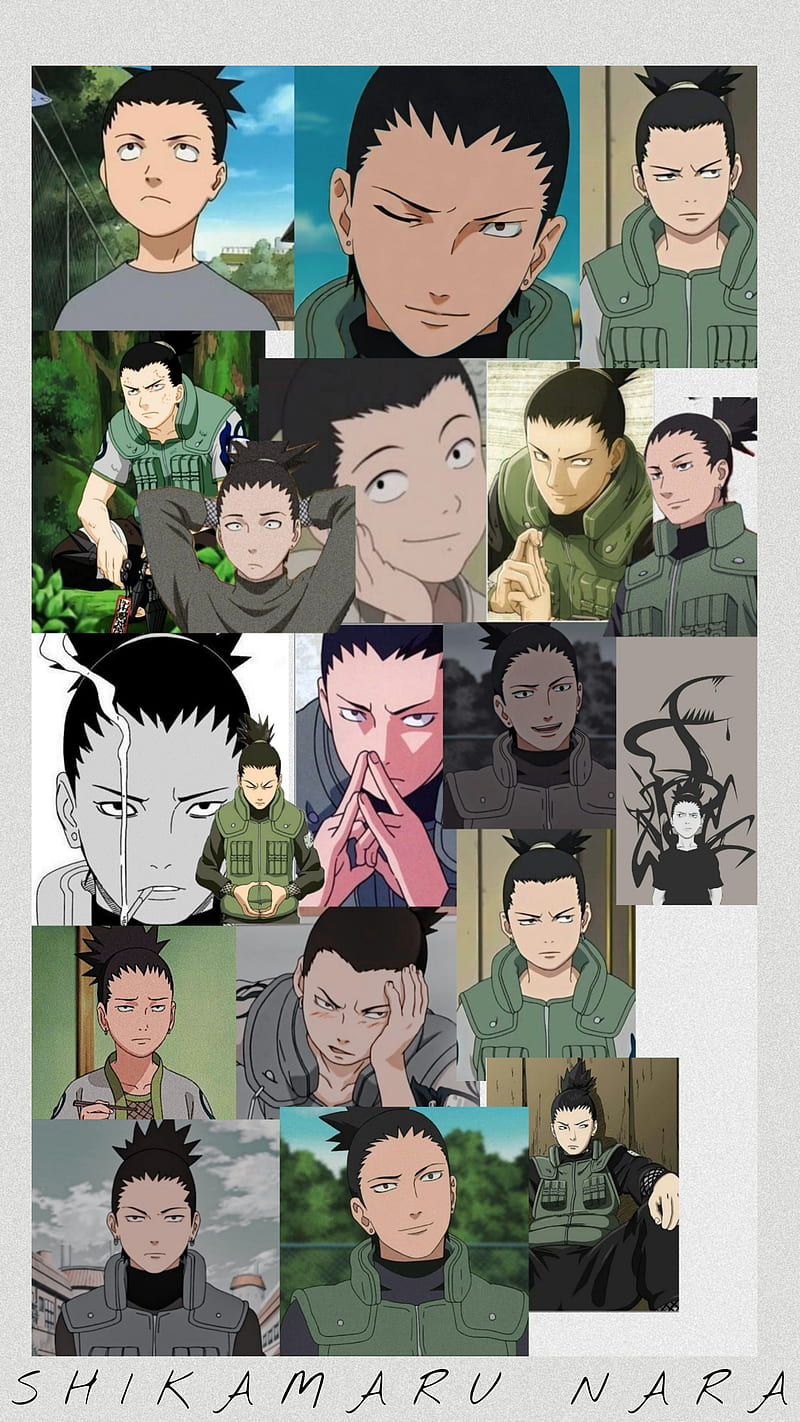 Shikamaru Nara, eye, head, Naruto Shippuden, Naruto, Shadow possession, Animee, Boy, HD phone wallpaper