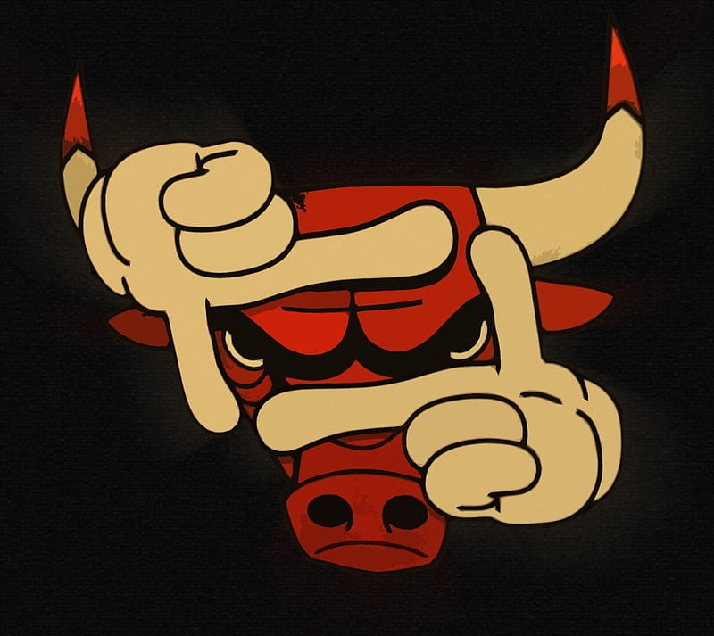 Chicago Bulls, basketball, logo, nba, HD wallpaper