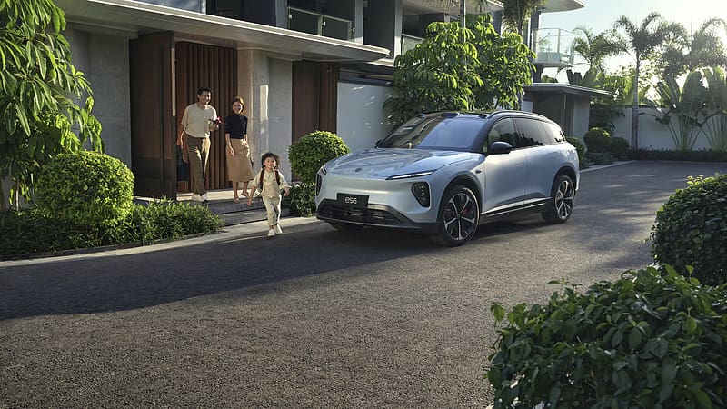 NIO ES6, SUV, electric cars, Shanghai Auto Show 2023, 2023 cars, HD wallpaper