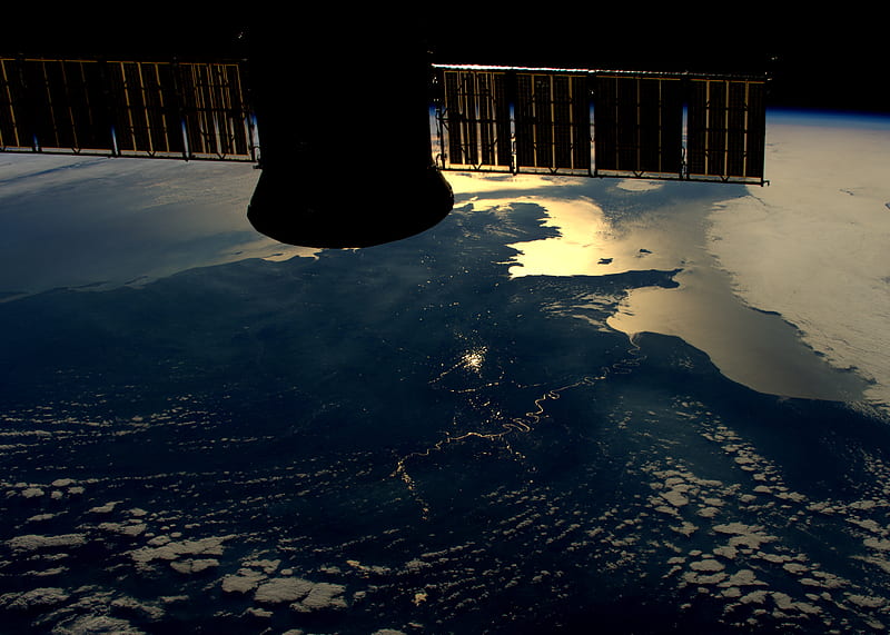 Earth, From Space, Soyuz, HD wallpaper