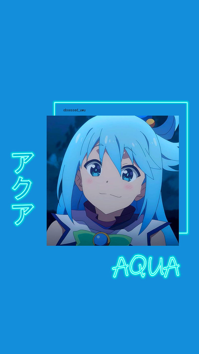Kazuma Sato, aqua, konosuba, HD phone wallpaper