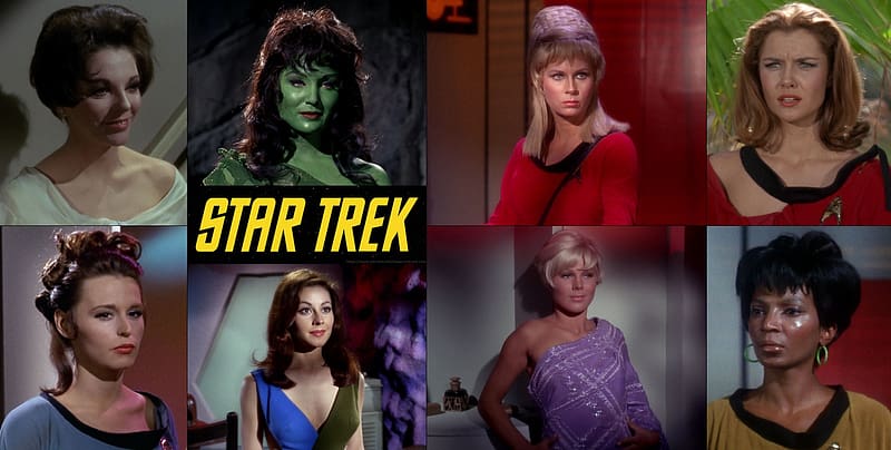 Star Trek Characters, TOS, Uhura, Rand, Star Trek, Andrea, Edith Keeler, Magda, HD wallpaper