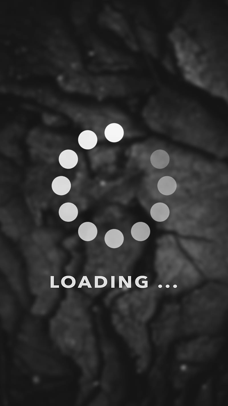 Loading, DARK, black, computer, glitch, waiting, HD phone wallpaper | Peakpx
