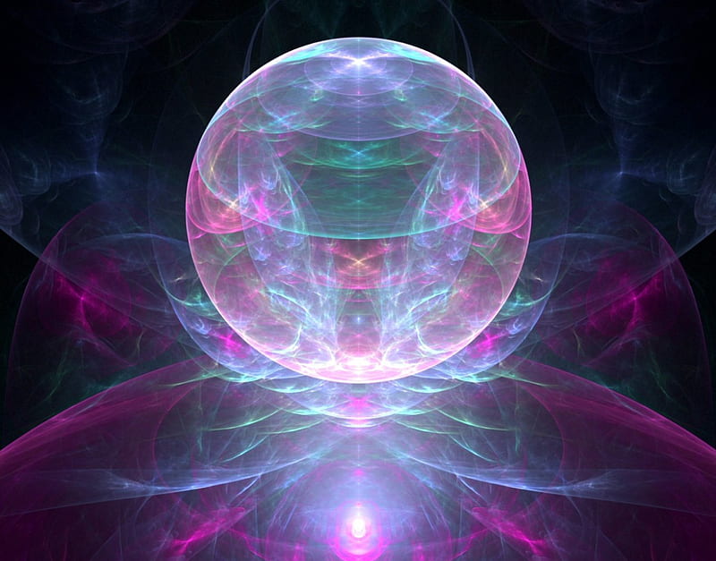 Crystal Ball, ball, crystal, sphere, HD wallpaper