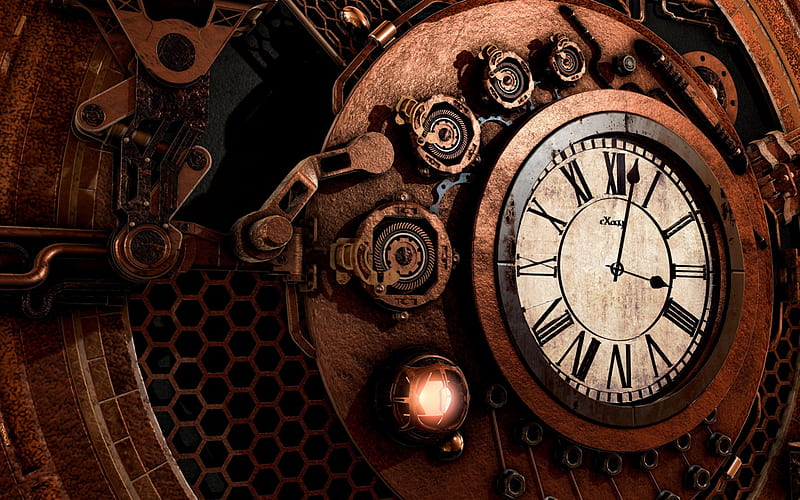 old clock, vintage watches, clockwork, time concepts, clock, HD wallpaper