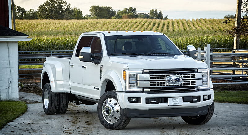 2017 Ford F-450 Super Duty Platinum Crew Cab - Front , car, HD wallpaper