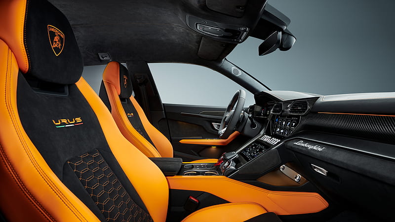 Lamborghini Urus Pearl Capsule 2020 Interior, HD wallpaper