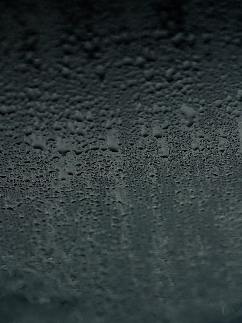 drops, surface, macro, wet, gray, HD phone wallpaper