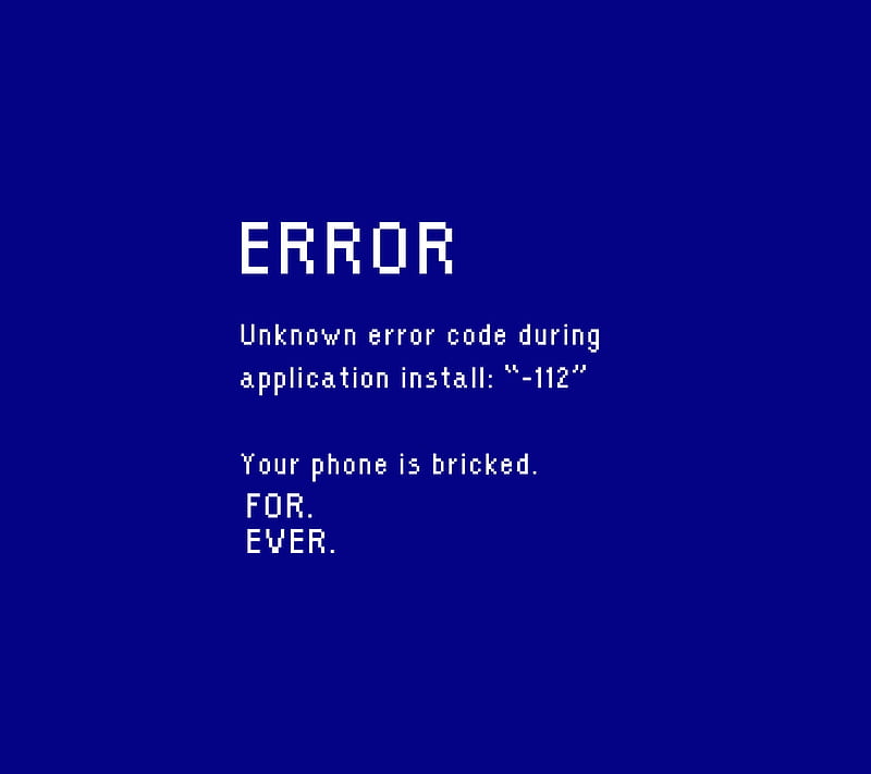 computer error screen funny