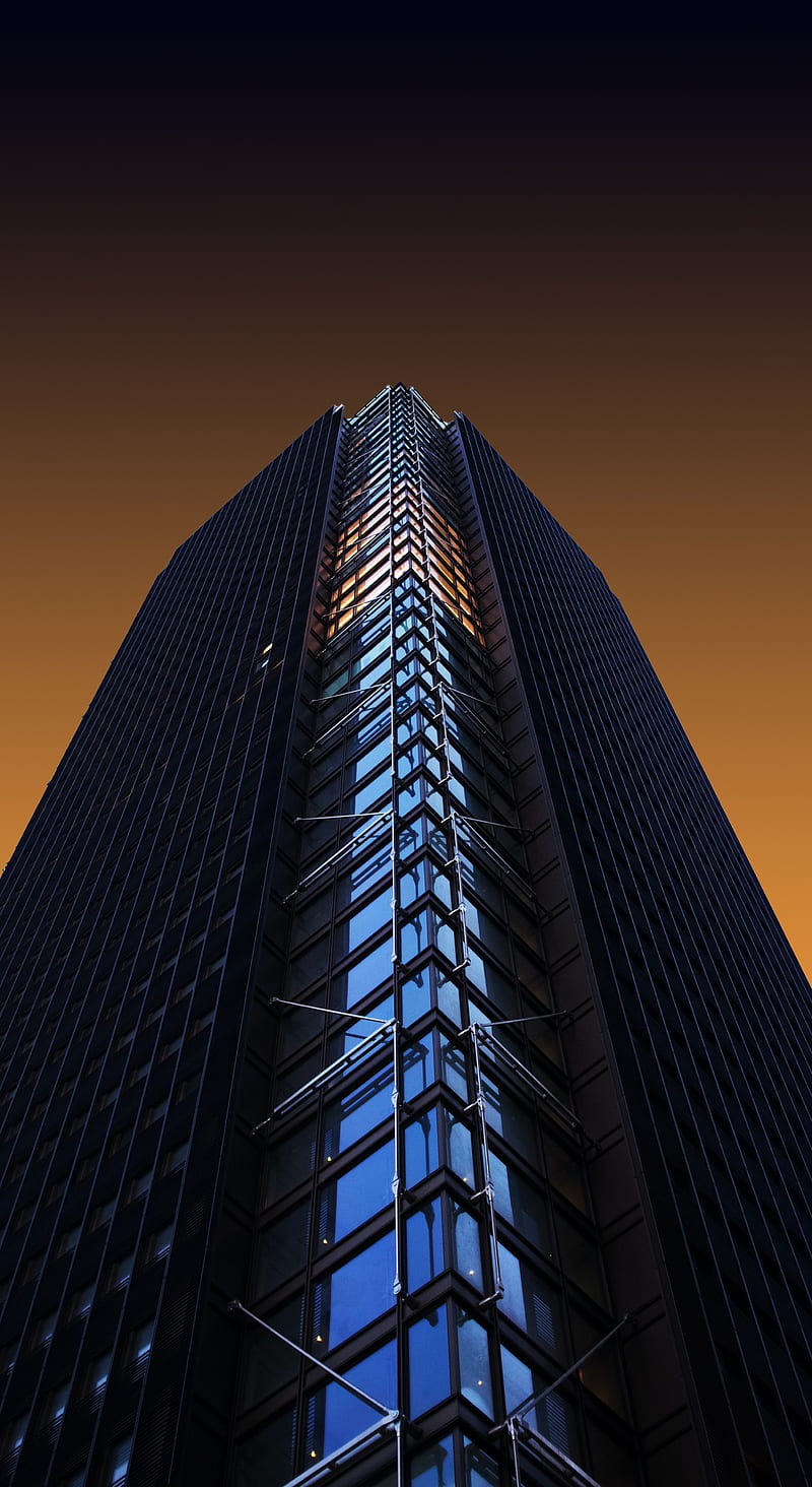 tower, skyscraper, building, architecture, minimalism, HD phone wallpaper