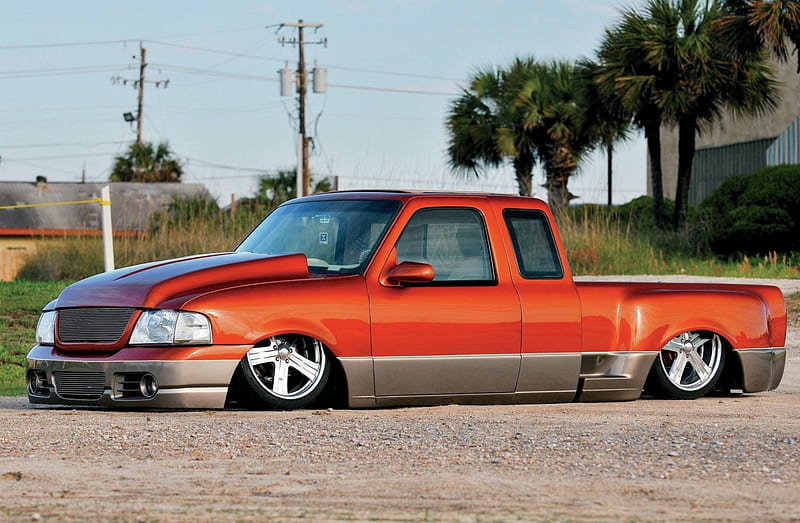 1995 Ford Ranger Bagged Ford Dropped Truck Hd Wallpaper Peakpx