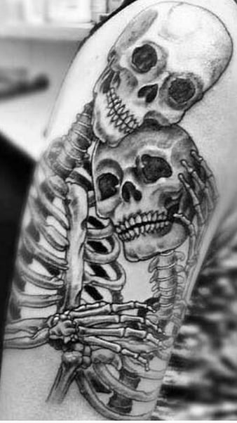 70 Skeleton Couple Tattoo Illustrations RoyaltyFree Vector Graphics   Clip Art  iStock