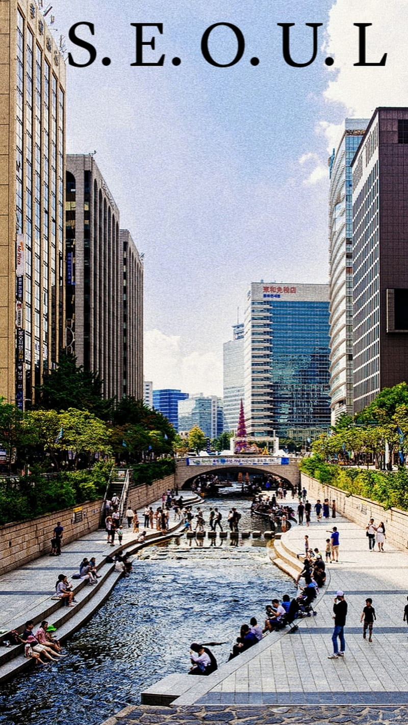 Centro de la ciudad, coreano, puente, seúl, vista coreana, Fondo de pantalla  de teléfono HD | Peakpx