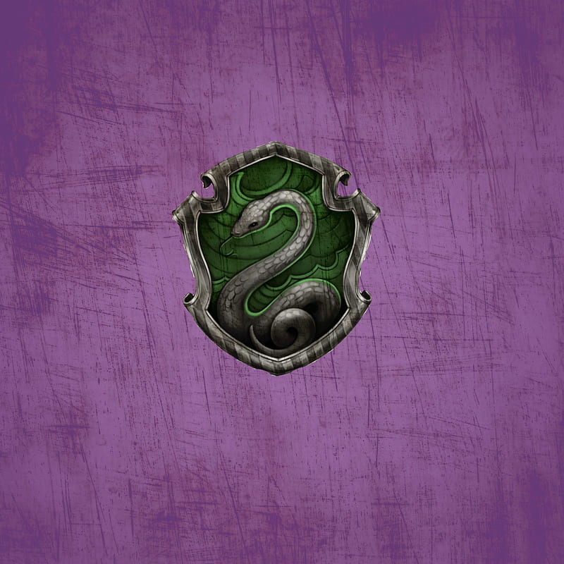Slytherin , hogwartshouses, purple, HD phone wallpaper