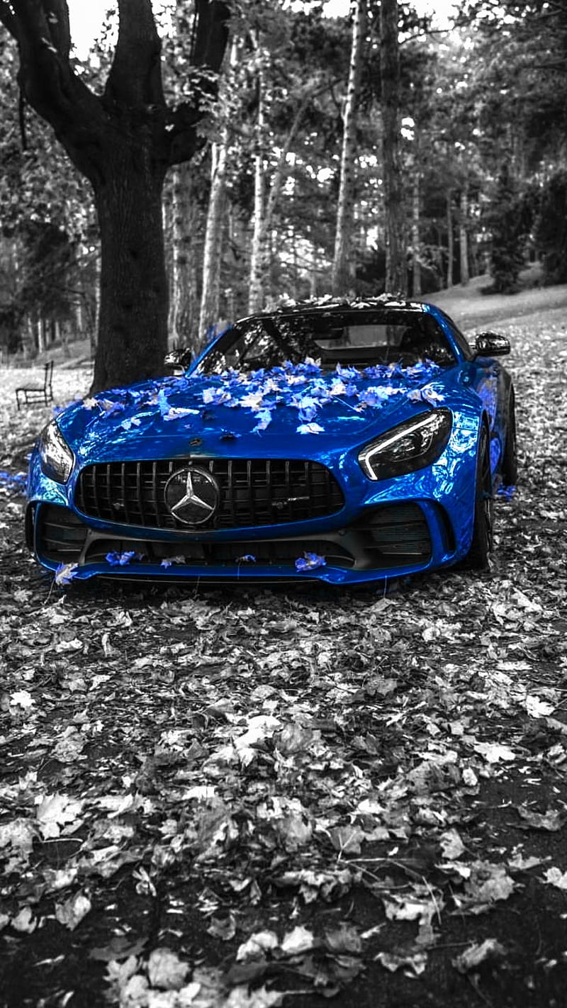 Mercedes, benz, blue, HD phone wallpaper | Peakpx