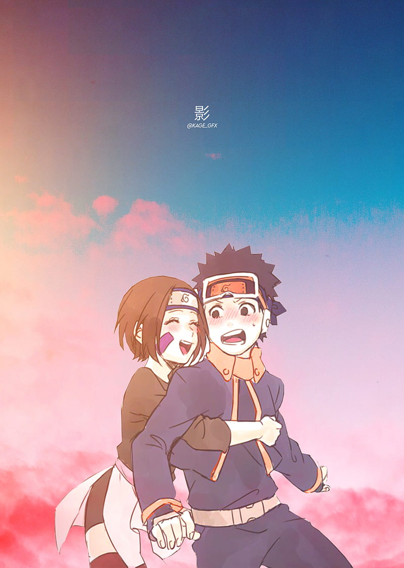 Uchiha Obito (Obito Uchiha) - NARUTO - Mobile Anime Board, Rin Kakashi Obito  HD phone wallpaper