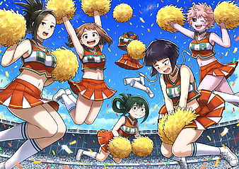 Enthusiastic anime girl cheering for la rams on Craiyon-demhanvico.com.vn
