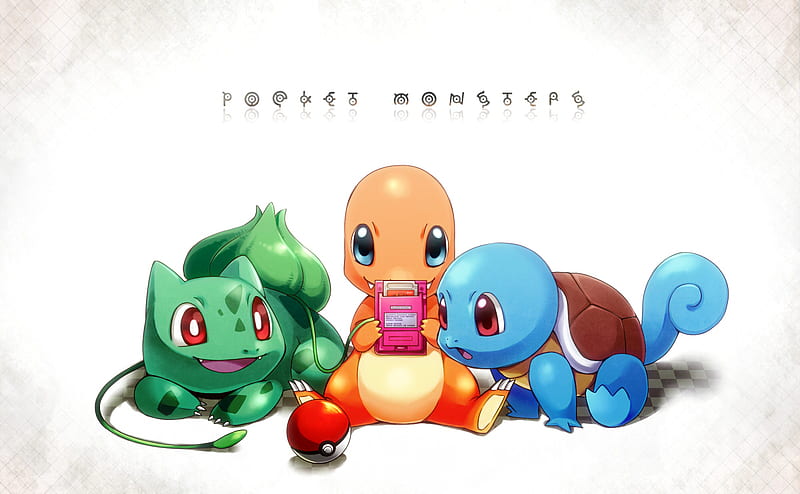 Never Forget The Classics, gameboy, charmander, gameboy color, video game,  squirtle, HD wallpaper | Peakpx