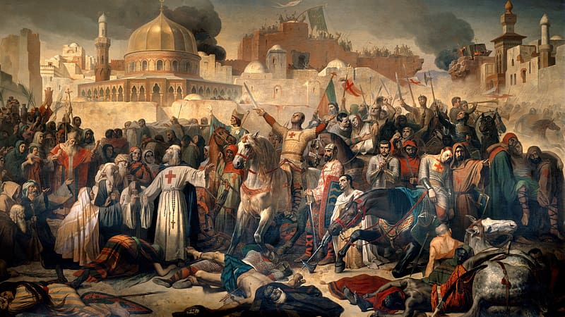 The First Crusade, Middle Ages, Medieval Era, History, The Crusades, HD wallpaper