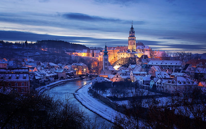 Prague Czech Republic Vltava sunrise and sunset, sunset prague HD wallpaper  | Pxfuel