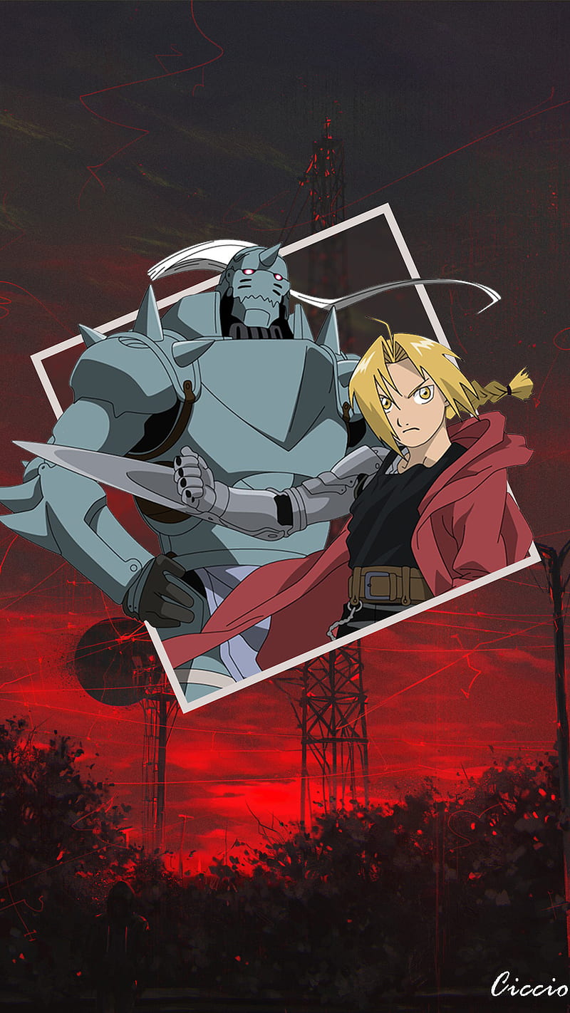 Full Metal Alchemist, Full Metal Alchemist Brotherhood, anime, Elric  Edward, HD phone wallpaper