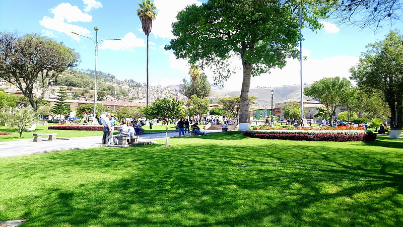 Cajamarca , plaza de armas, HD wallpaper