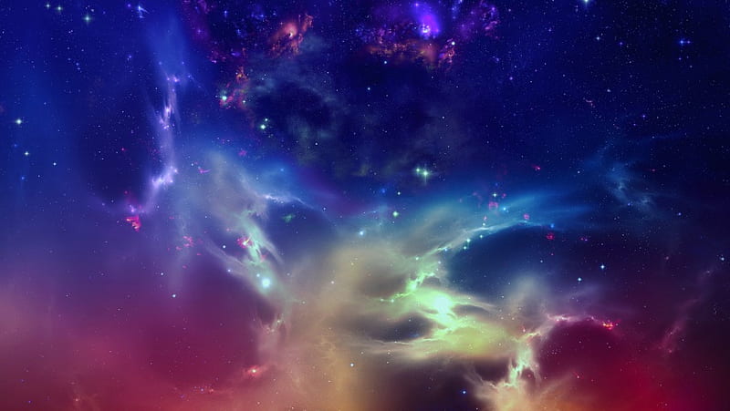 Star Clusters And Nebulae, HD wallpaper