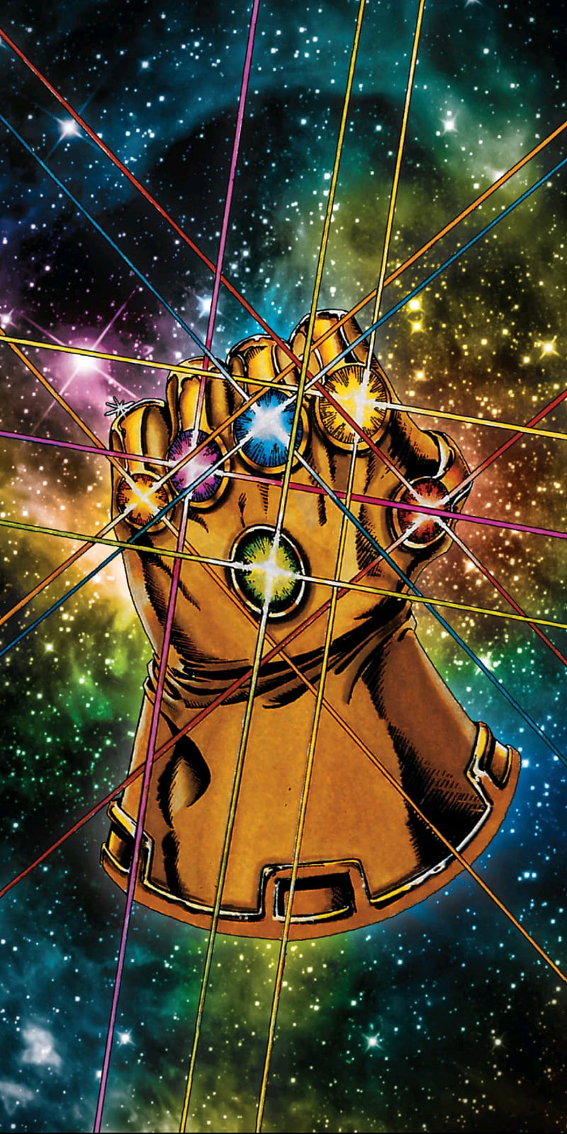 Infinity Gauntlet Guante Del Infinito Marvel Mervel Comics Thanos