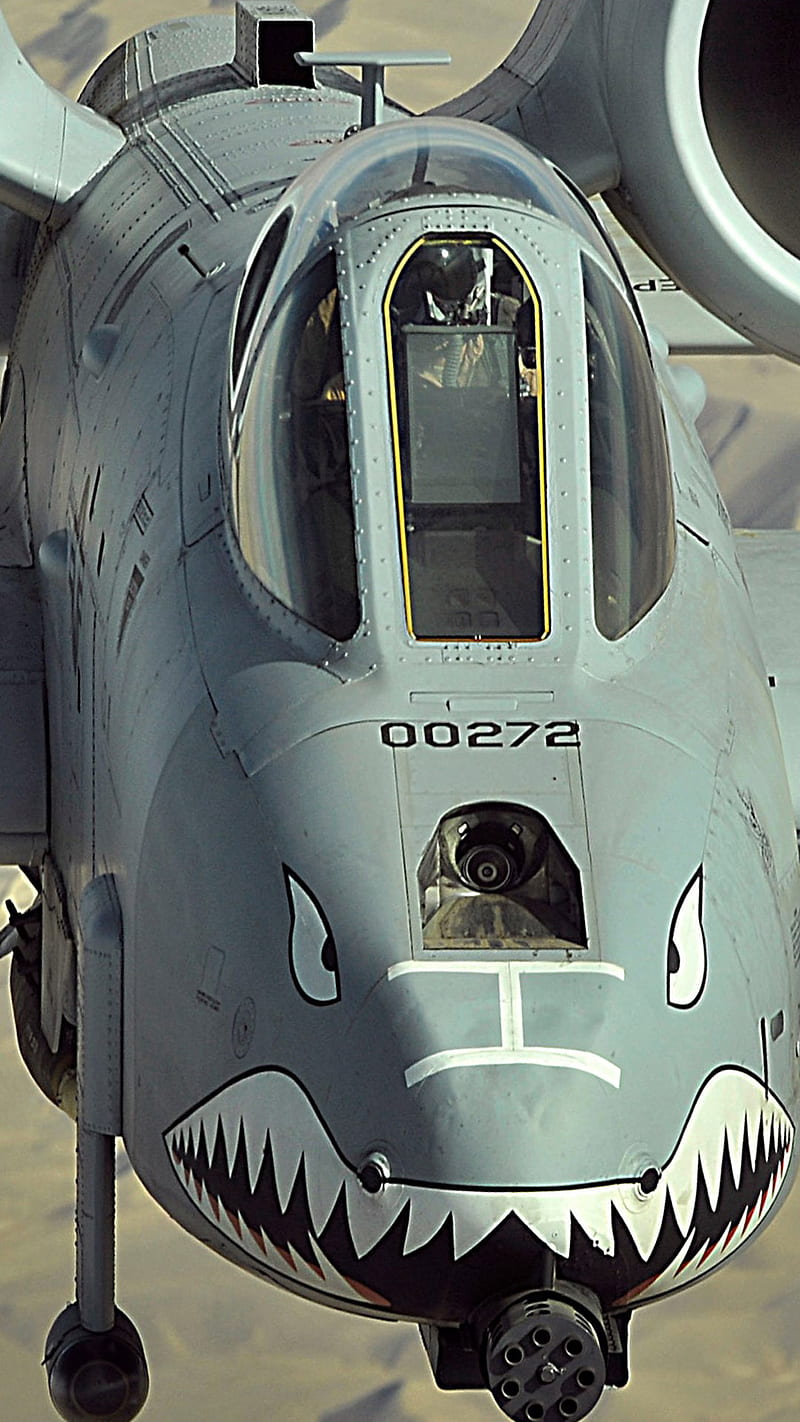 A-10 Thunderbolt II, air force, jet, warthog, HD phone wallpaper