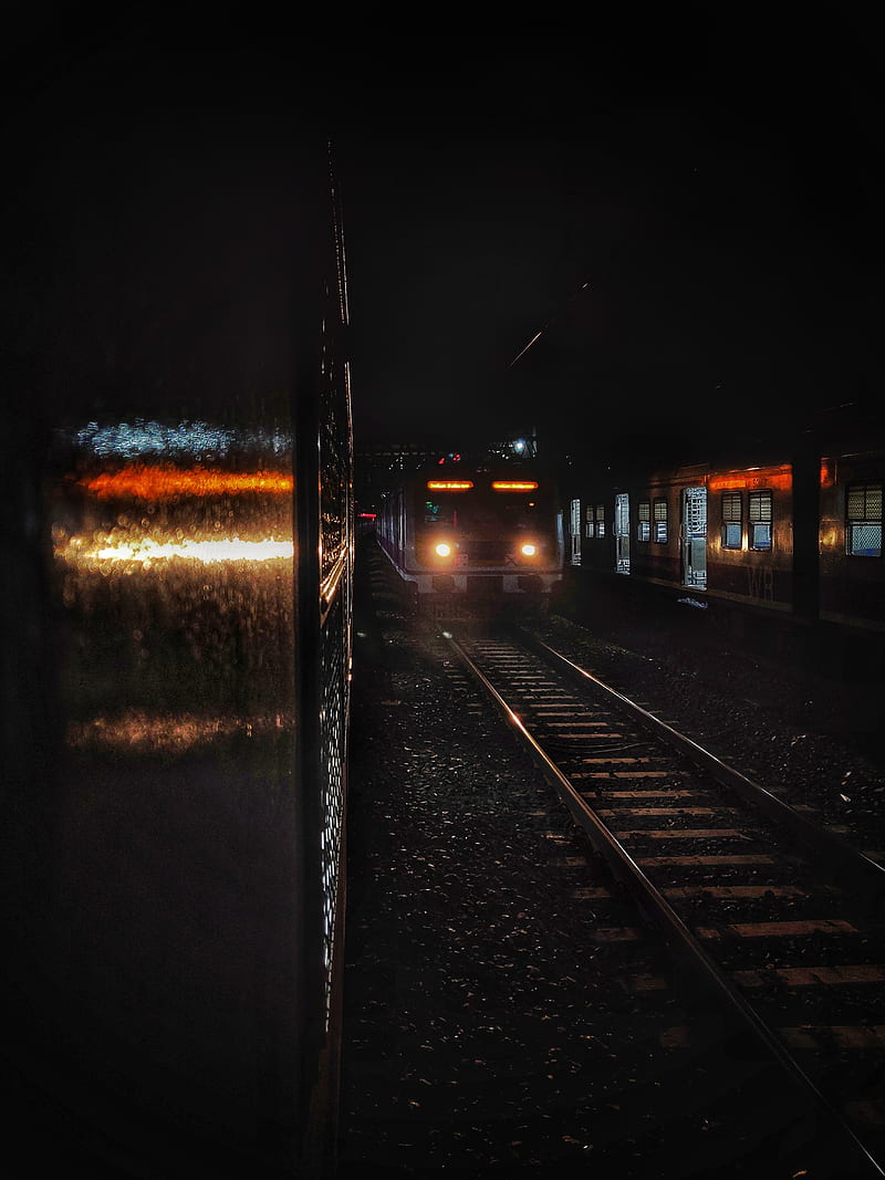 Train, lifeline, lights, local, mumbai, night, travel, HD phone wallpaper |  Peakpx