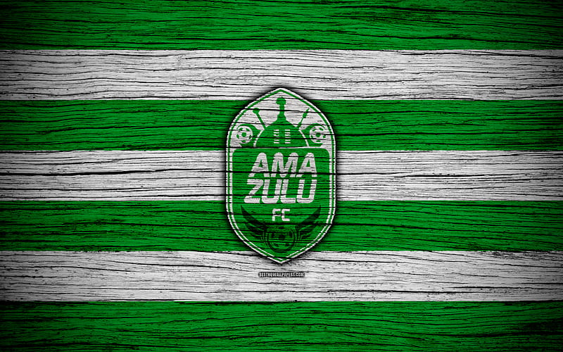 FC AmaZulu wooden texture, South African Premier League, soccer, AmaZulu, South Africa, football, AmaZulu FC, HD wallpaper
