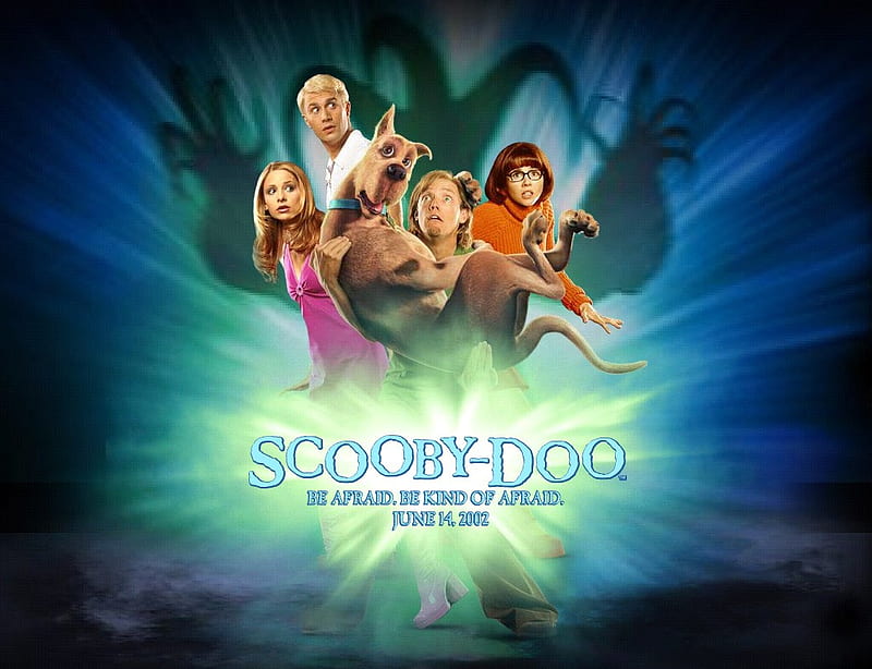 Scooby-Doo, scooby doo, movie, characters, 2002, HD wallpaper