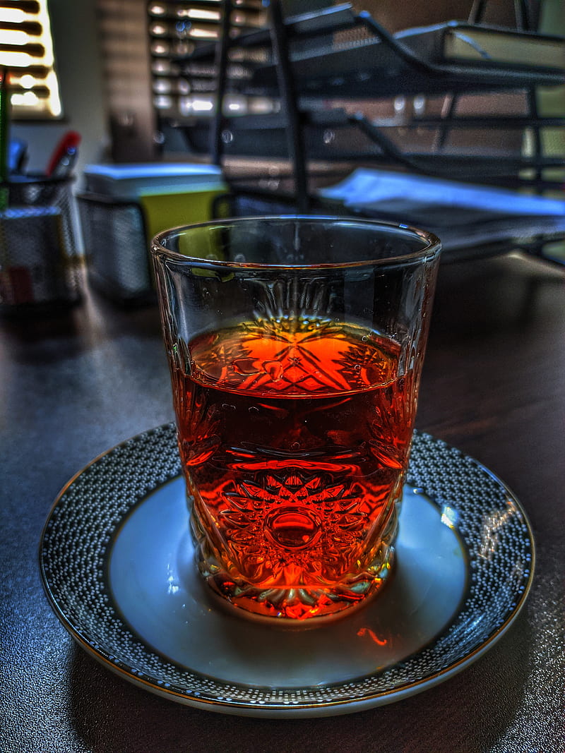 Black tea, azerbaijan, baku, culture, dishes, drink, natural, red, water, HD phone wallpaper