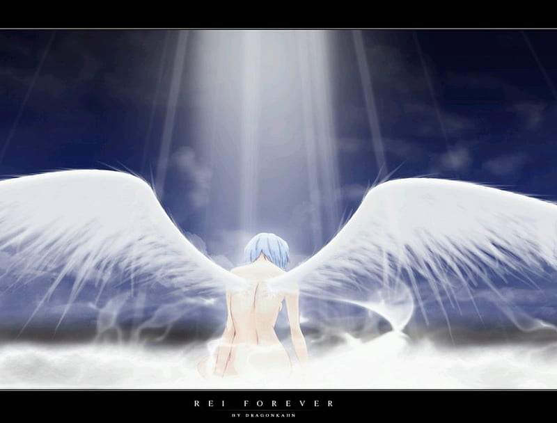 Anime_Angel, sad, anime, angel, HD wallpaper