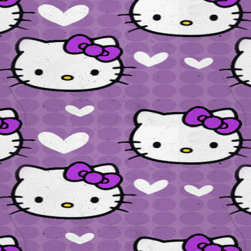 Hello Kitty, abstract, background, cartoons, HD phone wallpaper | Peakpx