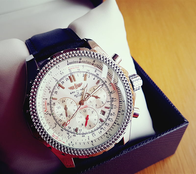 Breitling Bentley, bentley, box, breitling, chronograph, elegance, expensive, glass, hand, hours, index, luxury, mans, minutes, needles, quartz, seconds, stell, strap, time, watch, HD wallpaper