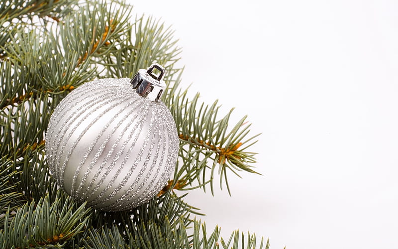 Merry Christmas - Christmas tree decoration ball ornaments 32, HD wallpaper