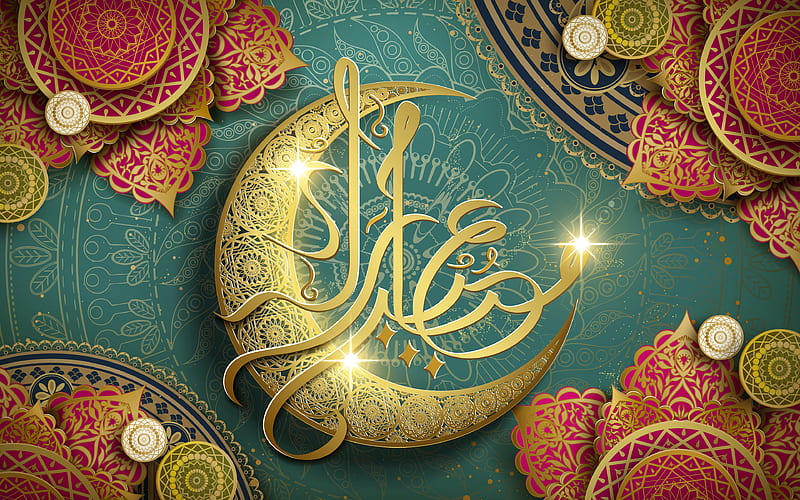 Ramadan religion, muslim holiday, islam, holiday, muslim symbols, Ramazan, HD wallpaper