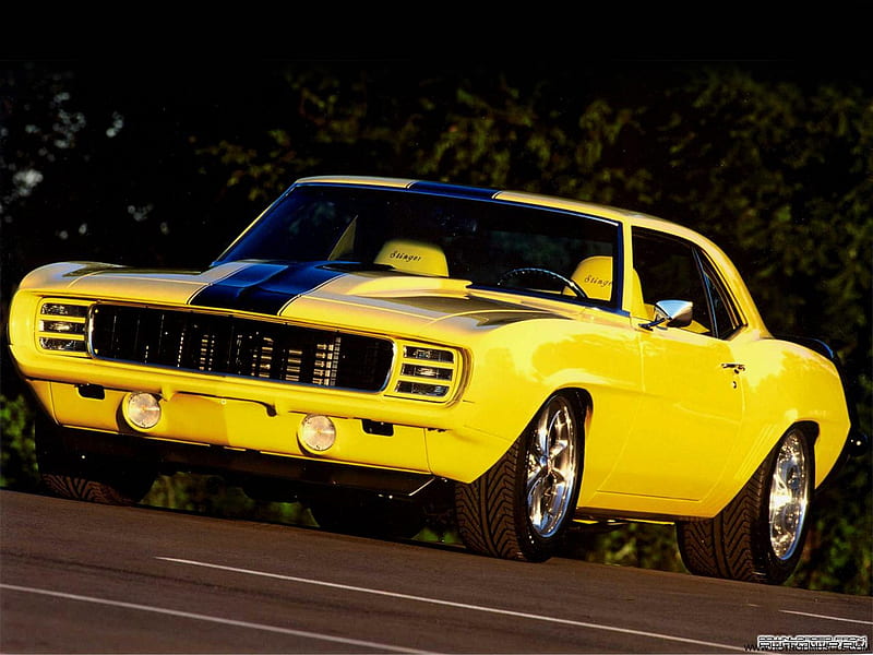 Z Yellow, gm, yellow, z28, camaro, HD wallpaper | Peakpx