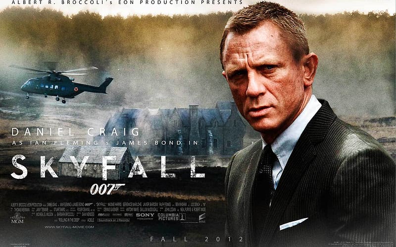 James Bond, Daniel Craig, Movie, Skyfall, HD wallpaper