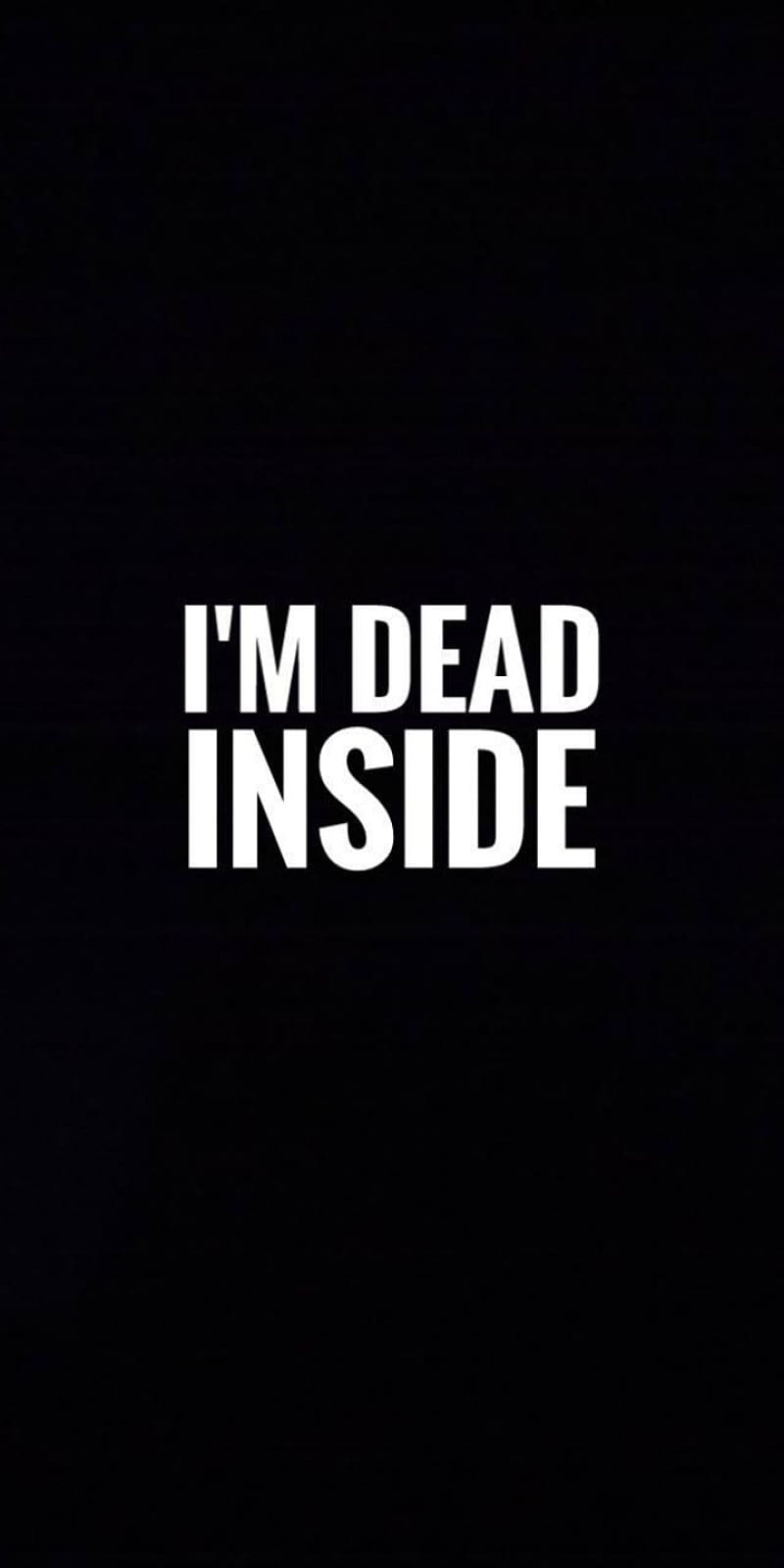 I am dead inside, black, dead, kpop, life, love, quote, quotes ...