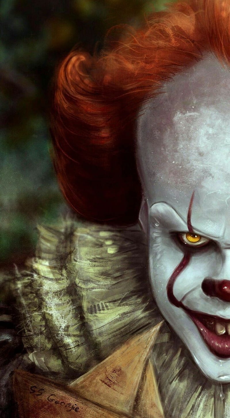 It 2017, movie, horror, pennywise, clown, HD phone wallpaper