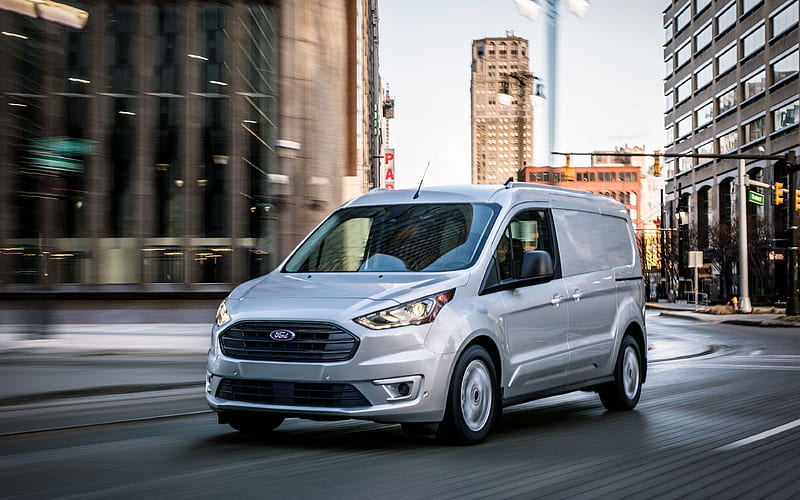 Ford Transit Connect Van 2018 cars, minivan, Ford Transit Connect, Ford, HD wallpaper