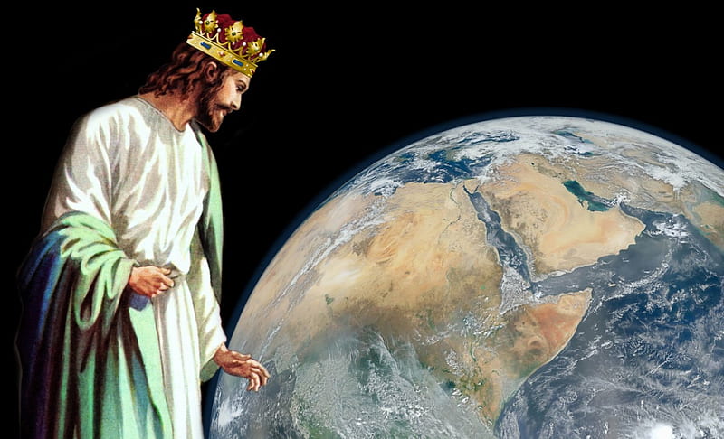 Jesus King, christ, king, world, jesus, god, HD wallpaper