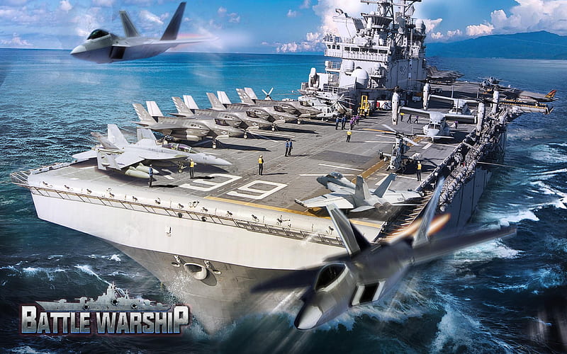 Video Game, Battle Warship: Naval Empire, HD wallpaper