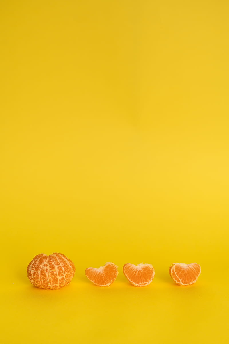 Yellow and White Round Decors, HD phone wallpaper