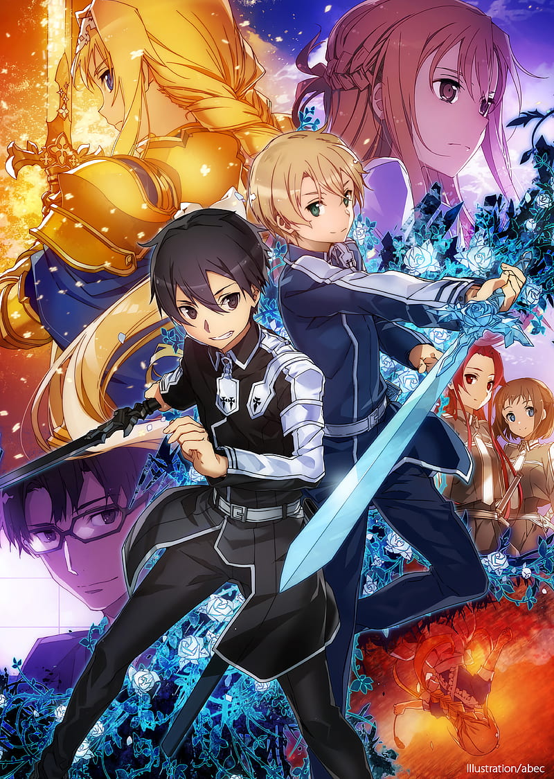Anime Sword Art Online II, sao anime iphone HD phone wallpaper