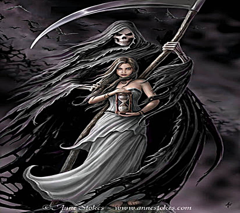 The Grim Reaper Chooses~, death, reaper, chooses, grim, midnight, HD wallpaper