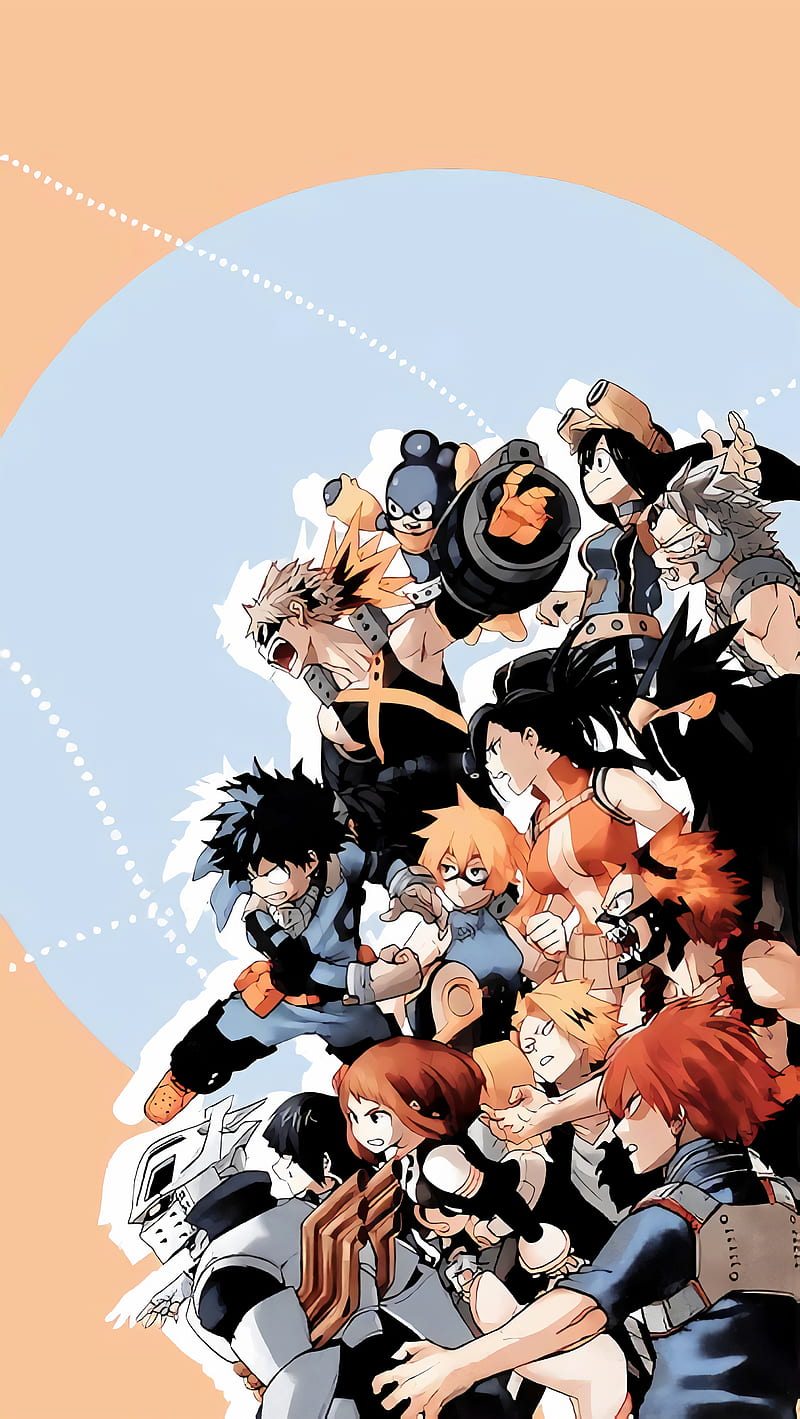 Wallpaper 4k boku no hero de celular para android e iphone - Animes Online